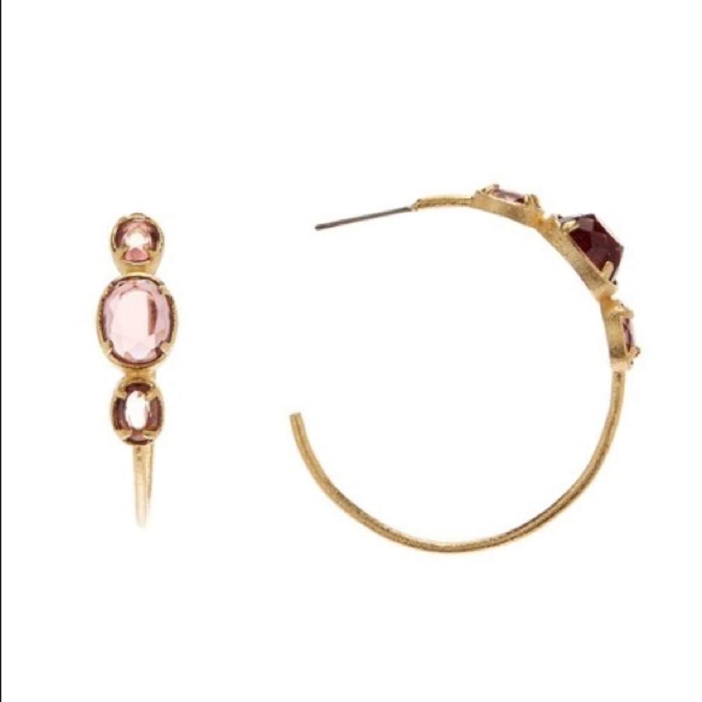 Rivka Friedman 18K Gold Raspberry Hoop Earrings - Picture 2 of 7